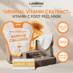 ⁦lanbena foot peeling mask 3pcs offer⁩ - الصورة ⁦3⁩